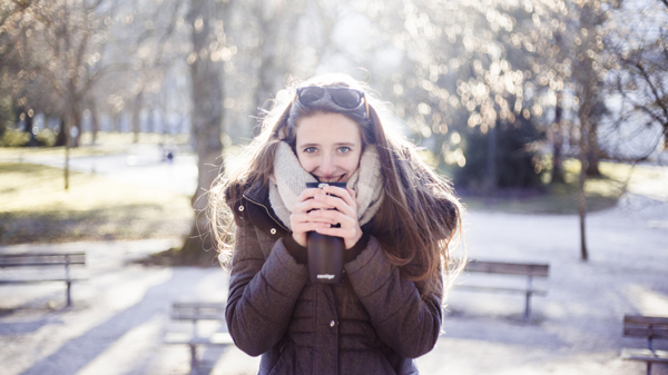 Portrait photo couleur de Justine